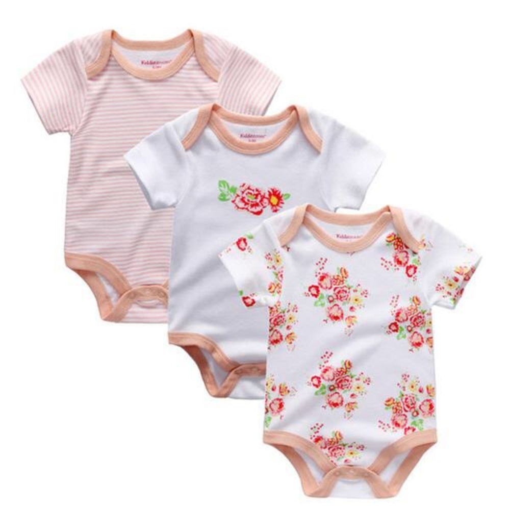 Baby Girl 3pk Onesies T-shirts